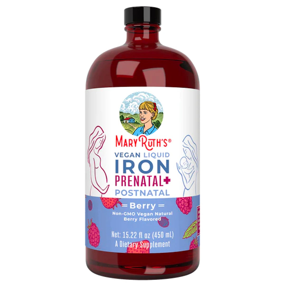 Mary Ruth's Prenatal & Postnatal Liquid Iron (16 oz)