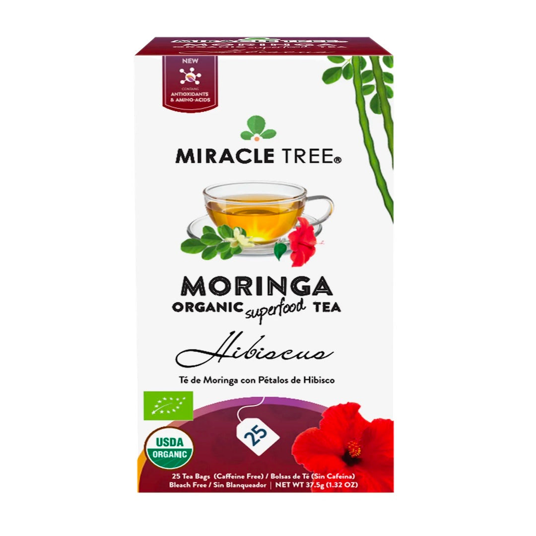Miracle Tree Organic Moringa Tea (25 Teabags)