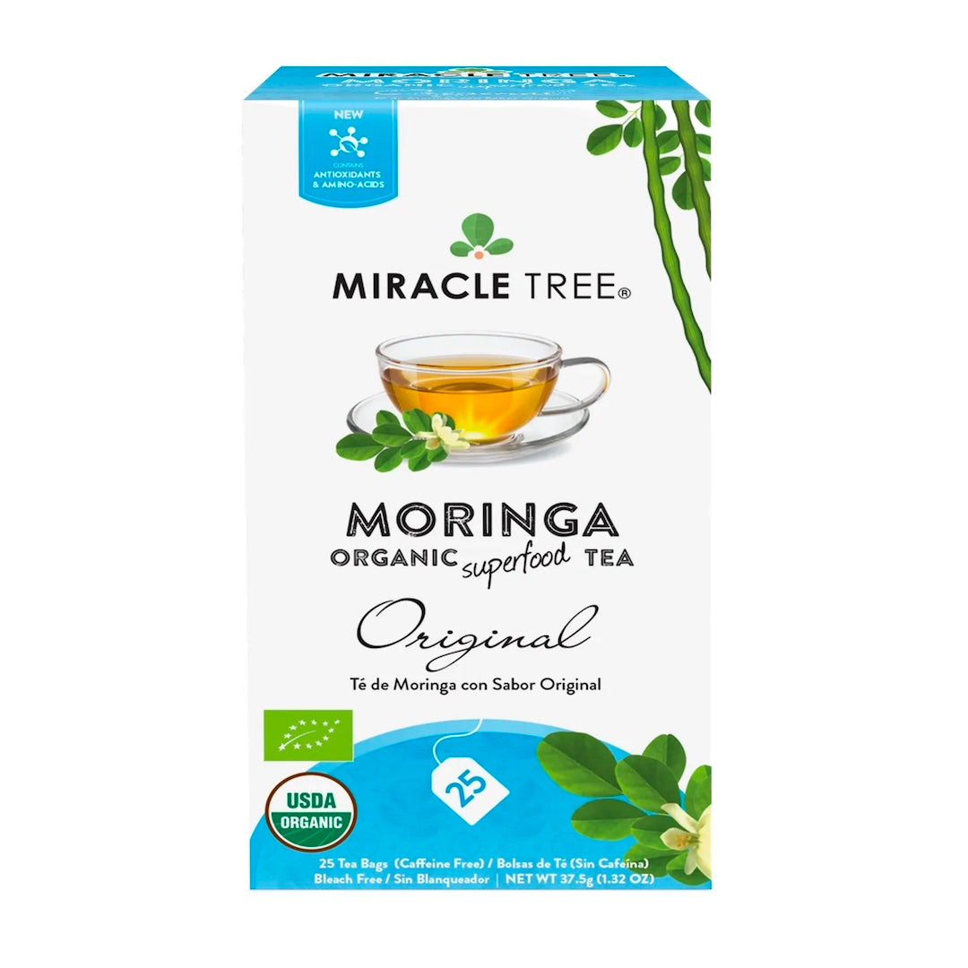 Miracle Tree Organic Moringa Tea (25 Teabags)