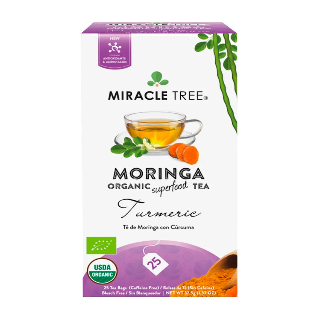 Miracle Tree Organic Moringa Tea (25 Teabags)