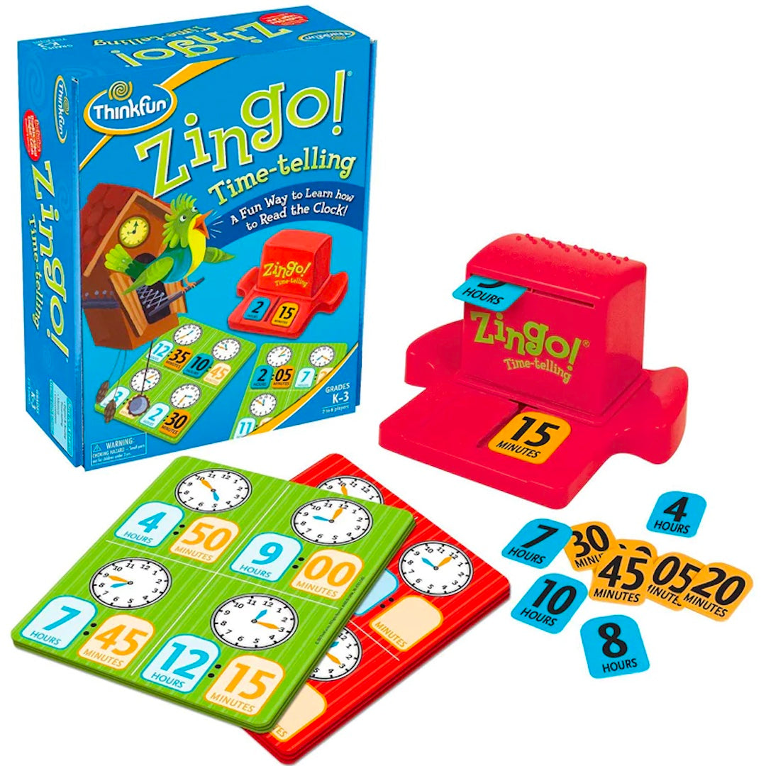 Marshmallow Toys Zingo Time Telling