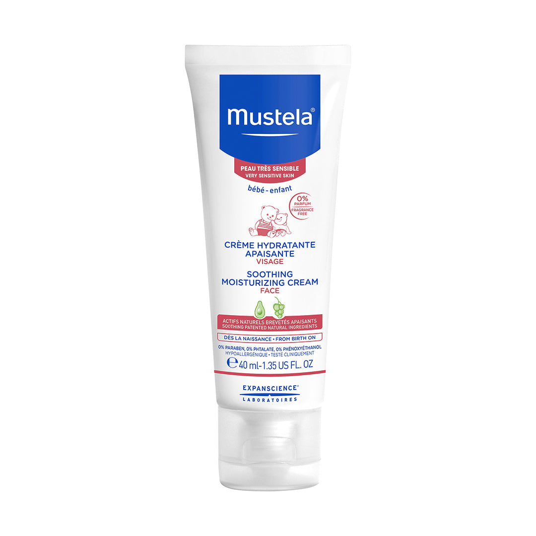 Mustela Soothing Moisturizing Face Cream (40ml)