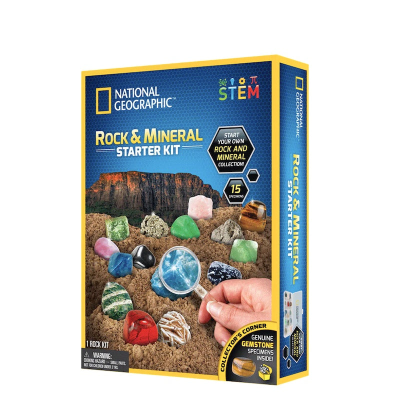 National Geographic Rock + Mineral Starter Kit