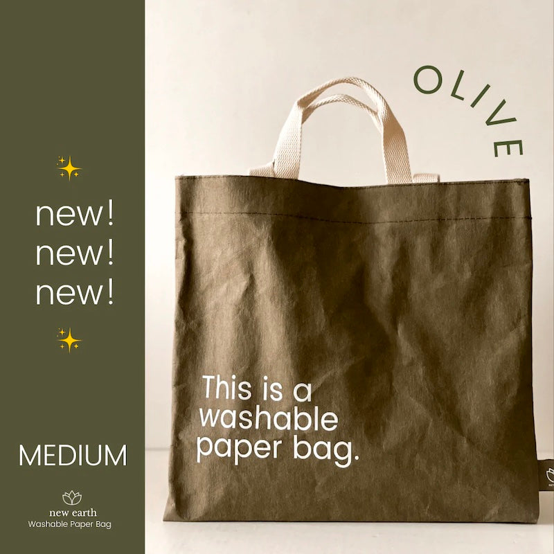 New Earth Washable Paper Bag