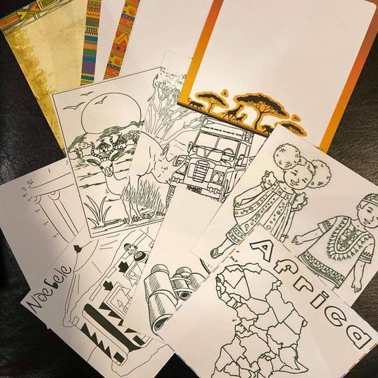 Look! No Batteries African Continent Activity Box