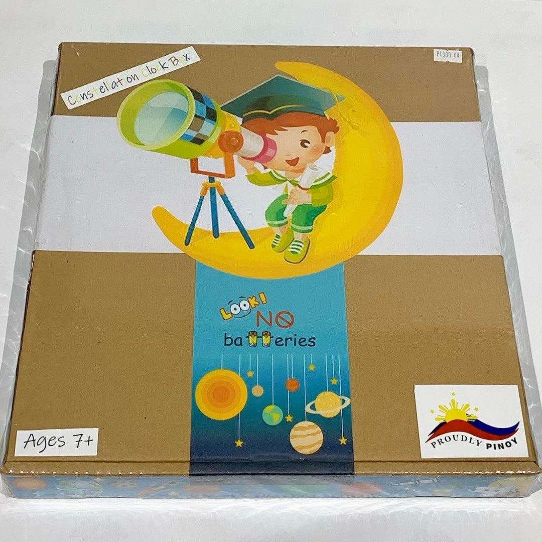 Look! No Batteries Constellation Clock Activity Box