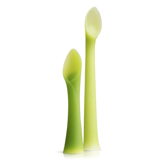 OlaBaby Baby Feeding Spoon + Baby Training Spoon Set