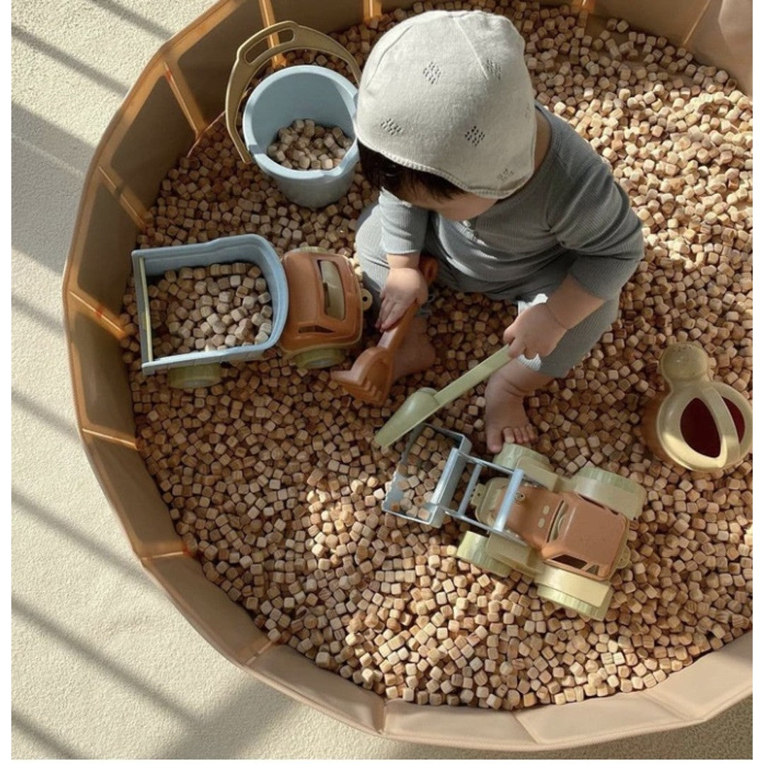 Olive and Cloud Foldable Playspace