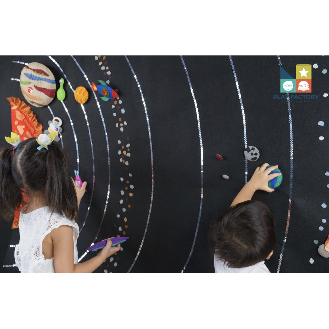 Play Factory Space Set with Learning Cards