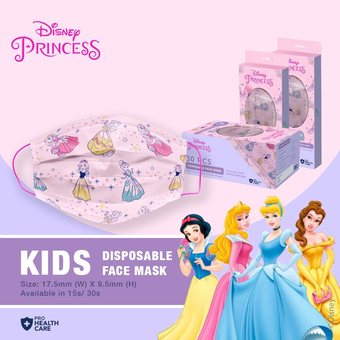 Disney Disposable 3-Ply Face Mask - Disney Princess