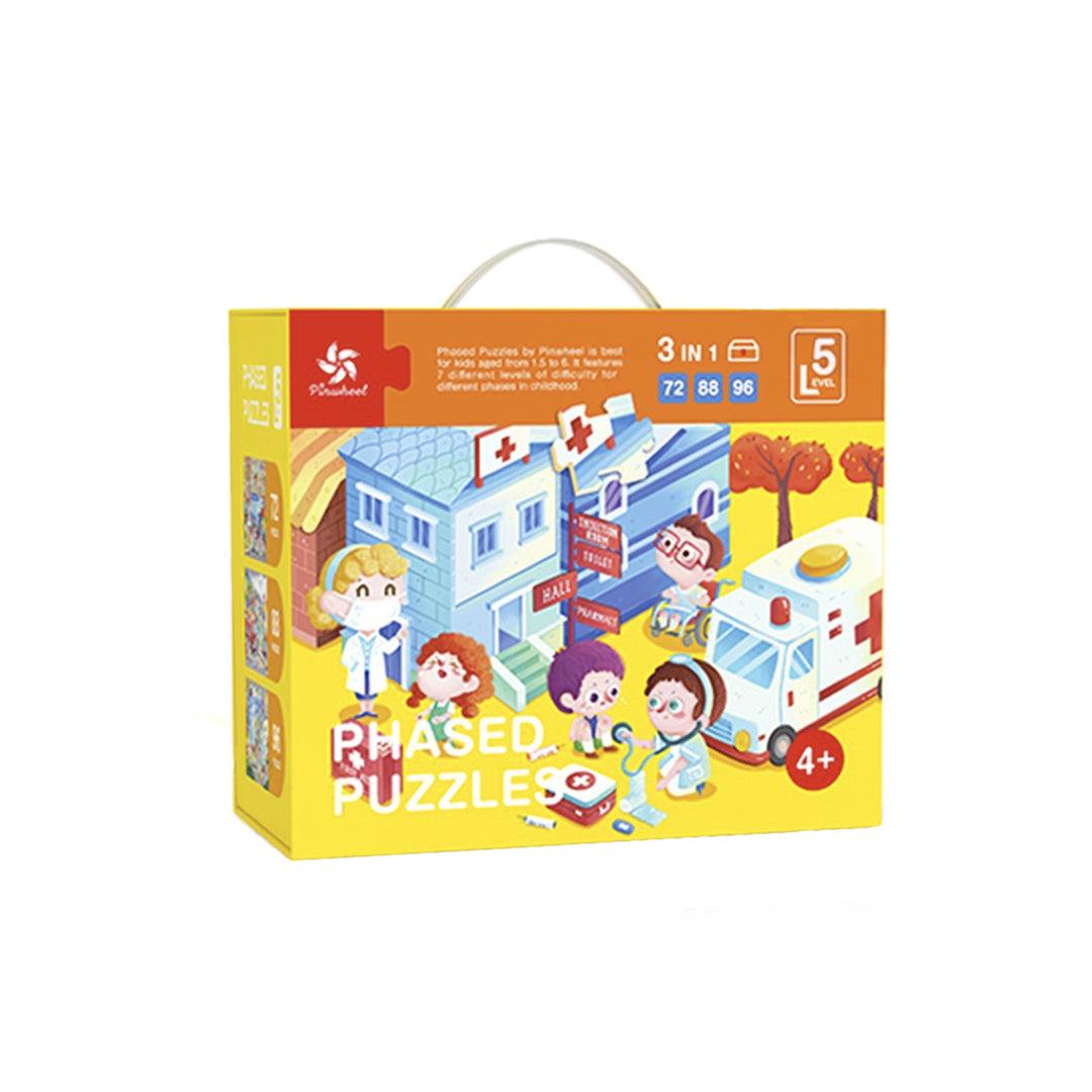 Pinwheel Toys Phased Puzzle Level 5: Ideal Career