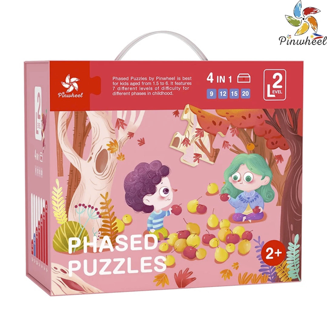 Pinwheel Toys Phased Puzzle Level 2: Four Seasons
