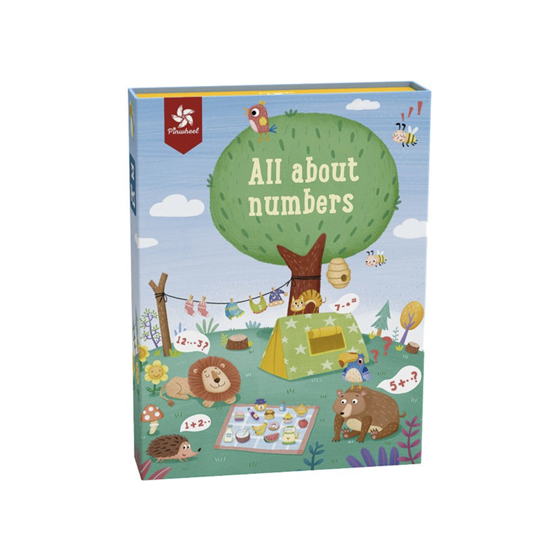 Pinwheel Toys Rewritable Intelligence Game: All About Numbers