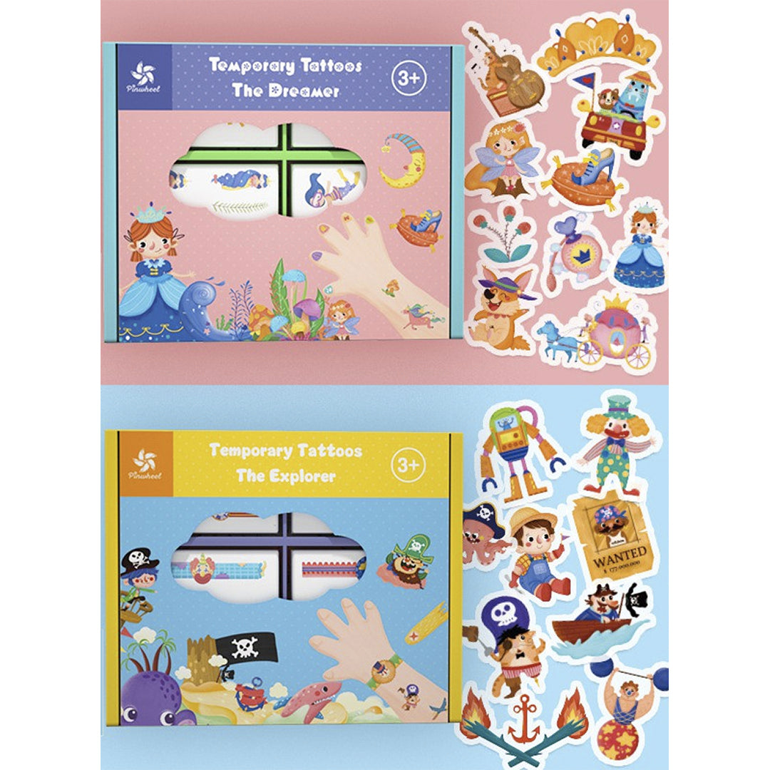 Pinwheel Toys Temporary Tattoos