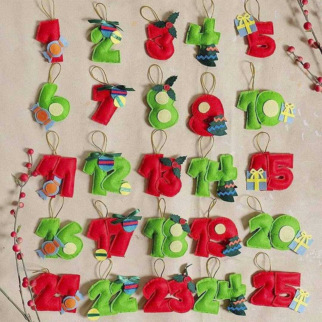 Play Factory Christmas Ornaments (Numbers and Letters)