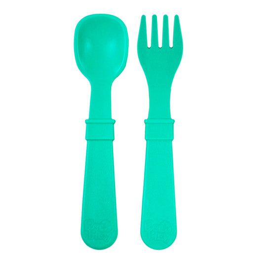 Re-Play Toddler Spoon and Fork