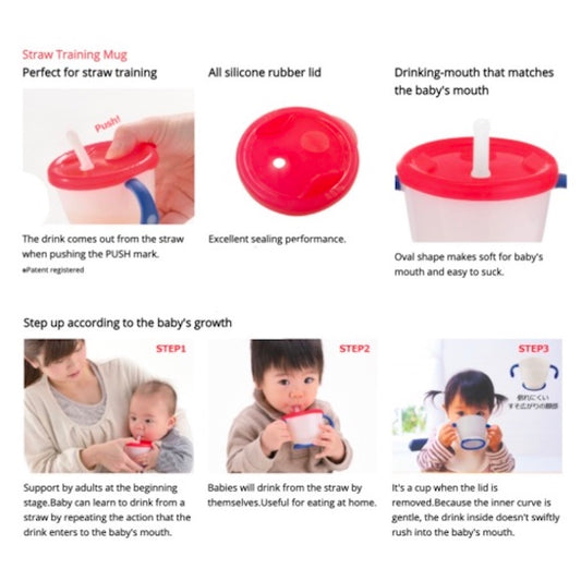 Richell Aqulea Cup de Straw Training