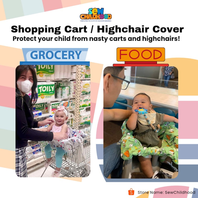 Sew Childhood Shopping Cart/Highchair Cover