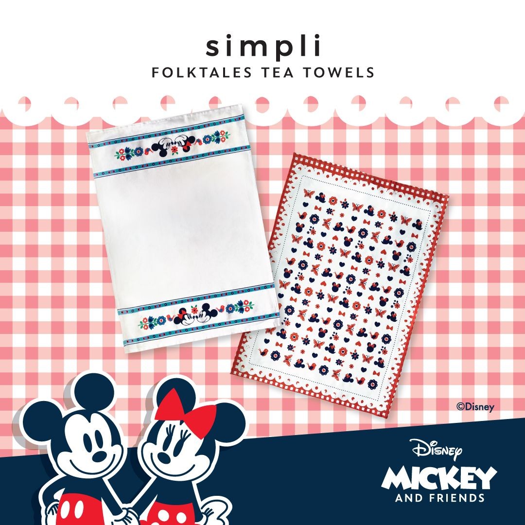 Simpli Disney Home Tea Towel Collection