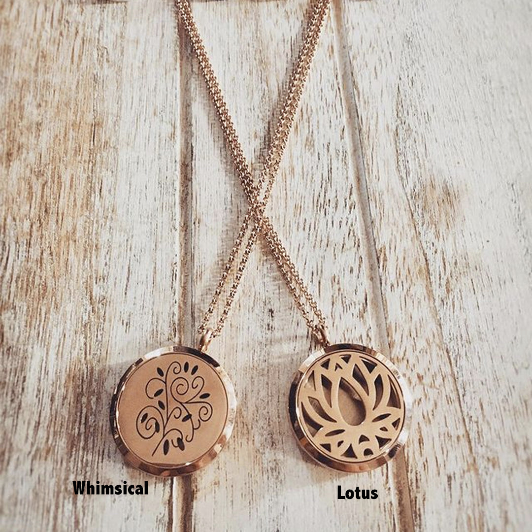 Stoned Manila Diffuser Necklace