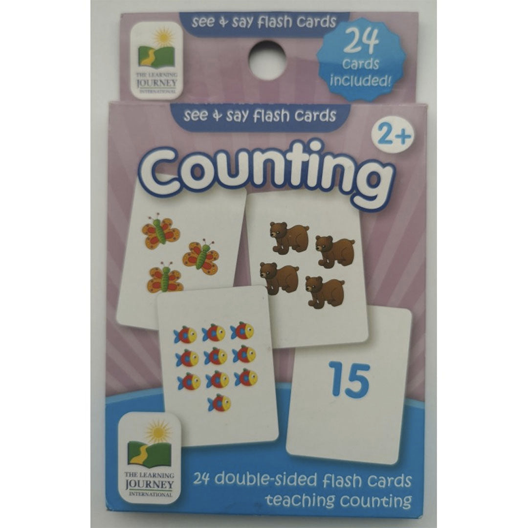 The Learning Journey Flash Cards Counting