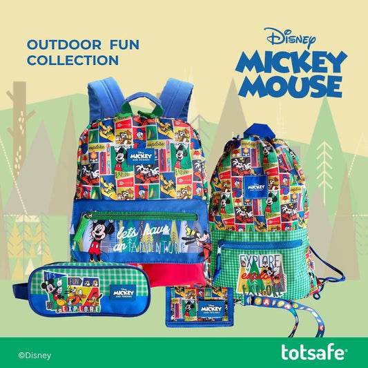 Totsafe Disney Outdoor Fun Collection - Mickey Mouse - Drawstring Backpack