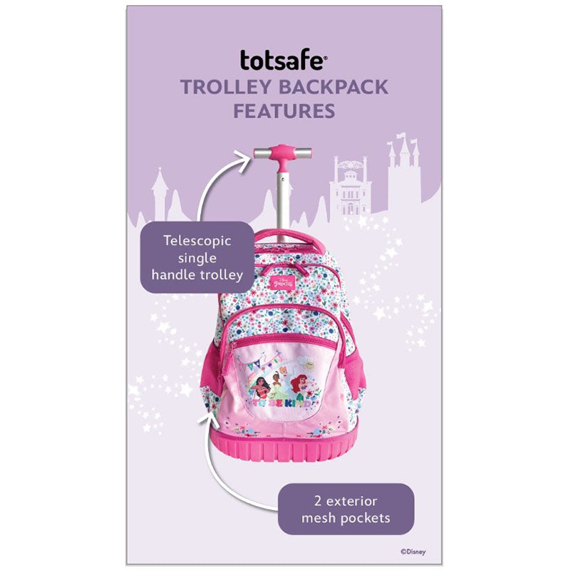 Totsafe Disney Back 2 School Collection - Mickey Sports - Trolley Backpack