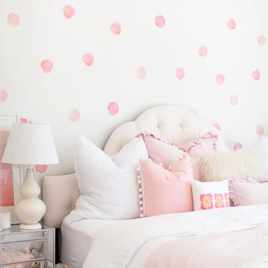 Urban Walls Watercolor Dots Decal