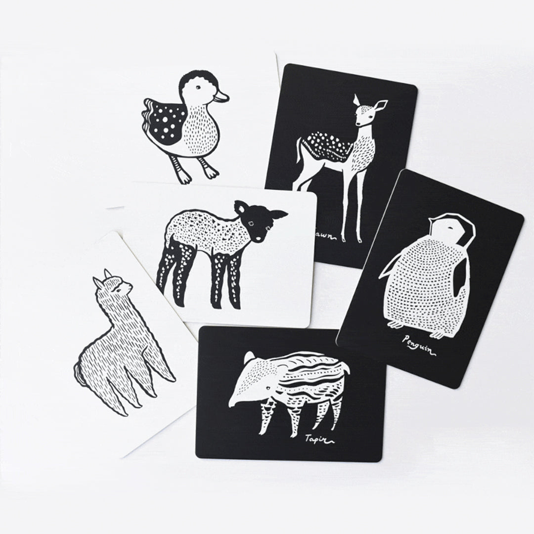 Wee Gallery Art Cards - Baby Animals Collection
