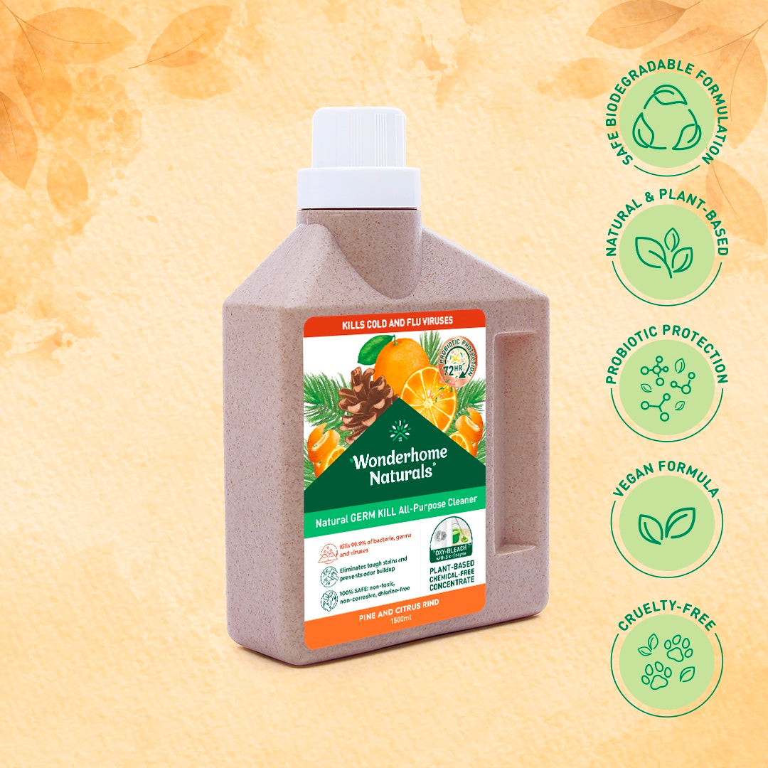 Wonderhome Natural Germ-Kill All-Purpose Surface Cleaner (1.5li)