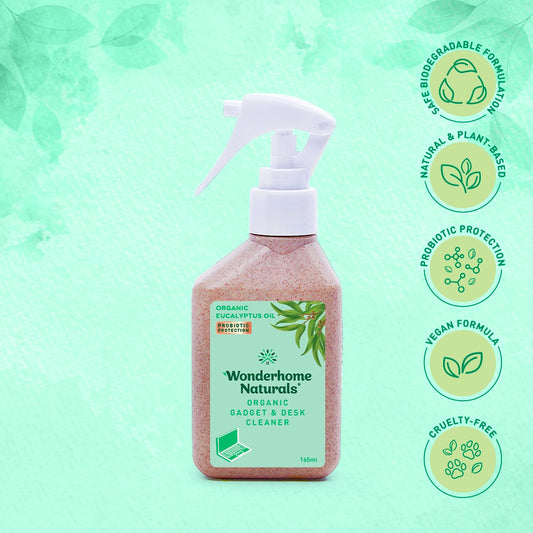 Wonderhome Natural Organic Desk and Gadget Cleaner (165ml)