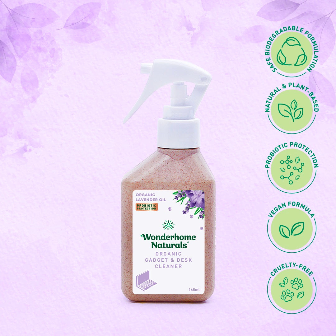 Wonderhome Natural Organic Desk and Gadget Cleaner (165ml)