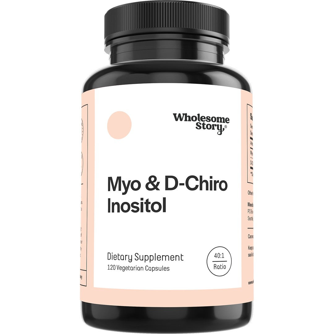 Wholesome Story Myo-Inositol & D-Chiro Inositol Blend (30 capsules)