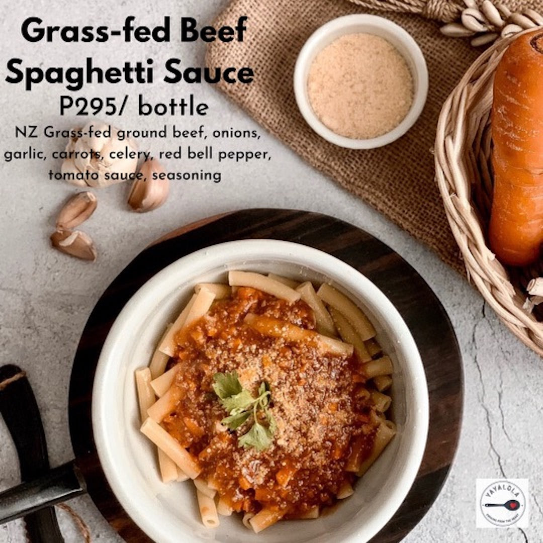 Yaya Lola Grass-Fed Beef Spaghetti Sauce