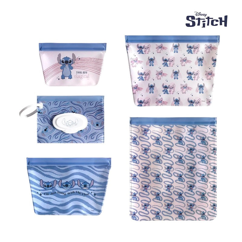 Zippies Lab Stitch 5-pc Bag Organizer Set