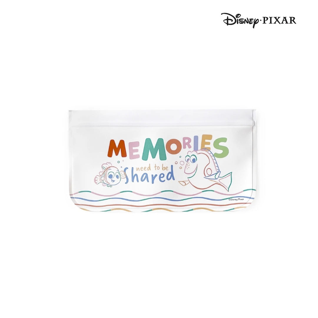 Zippies Disney Pixar Finding Nemo 4-Piece Reusable Lay-Flat Storage Bags Set