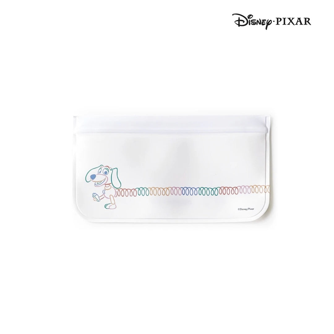 Zippies Disney Pixar Toy Story 4-Piece Reusable Lay-Flat Storage Bags Set