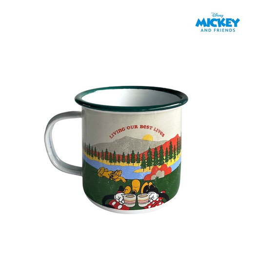 Zippies Lab Disney Wanderlust Faux Vintage Enamel Mugs