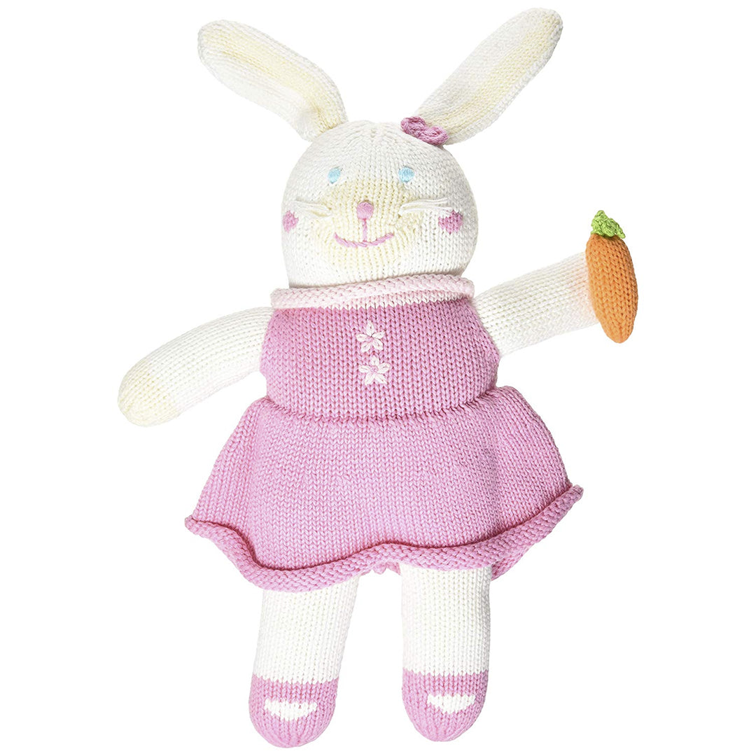 Zubels Hand-Knit Dolls - Pish-Posh Harriet the Bunny