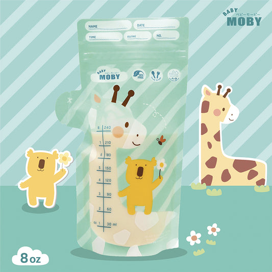 Baby Moby Breastmilk Storage Bags (8oz)