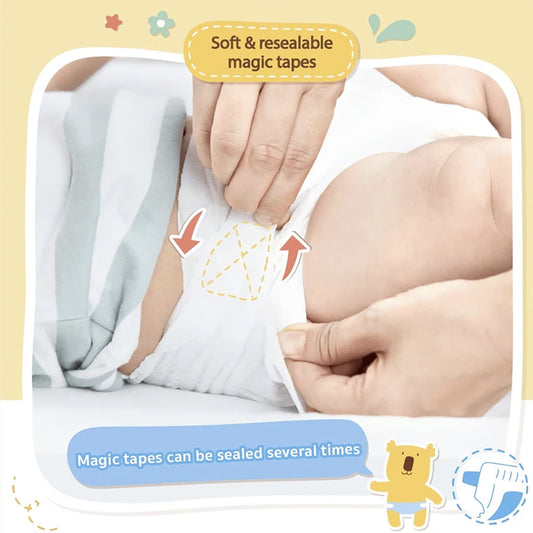 Baby Moby Tape Diapers