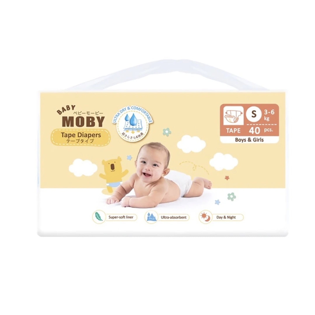 Baby Moby Tape Diapers