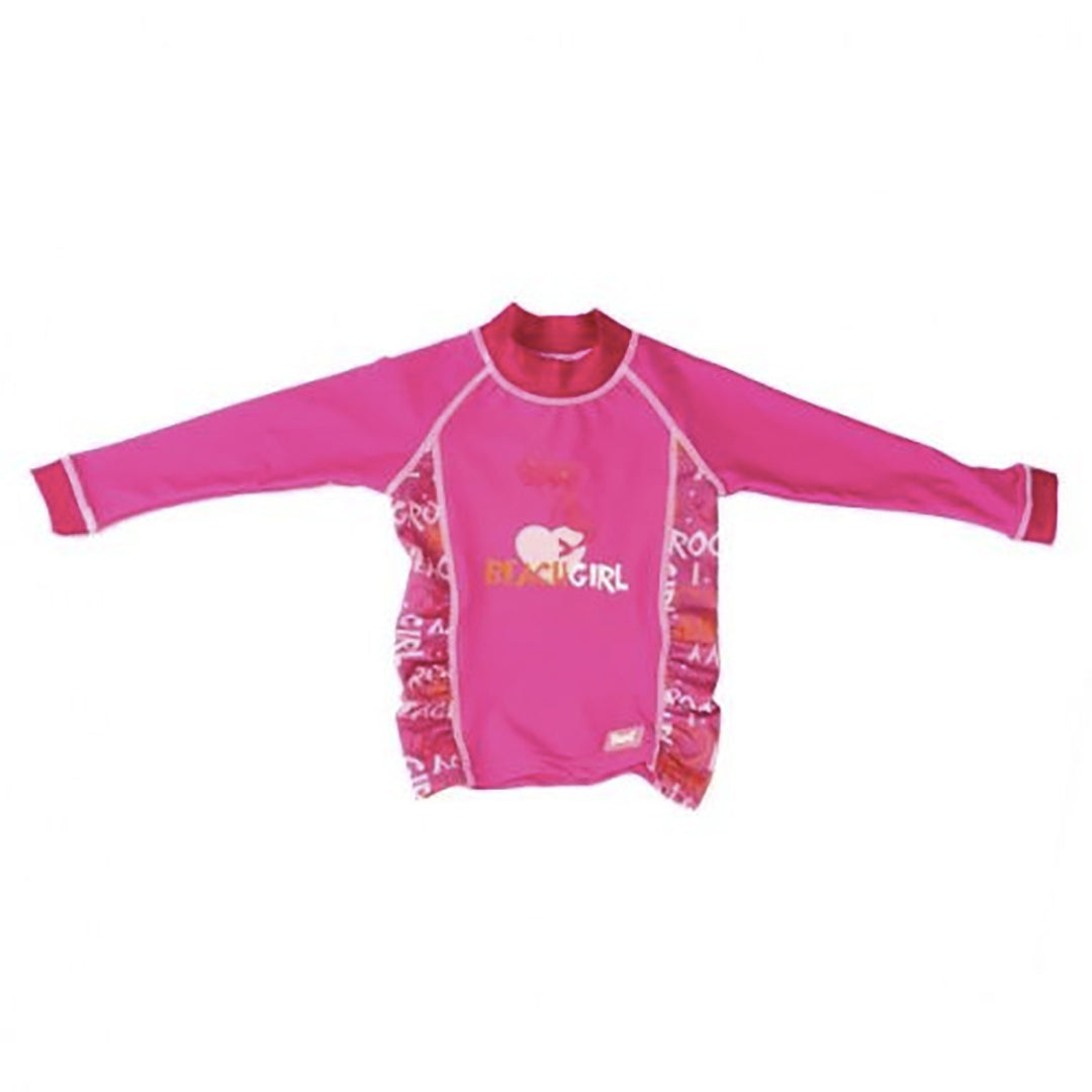Banz Long Sleeve Rash Guard - Pink Graffiti