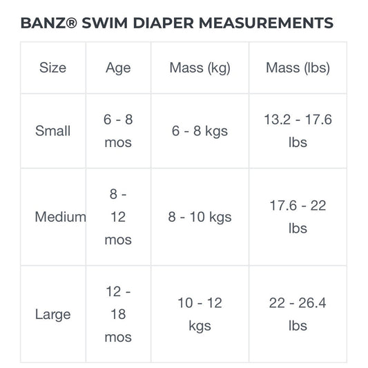 Banz Swim Nappy - Tropicana