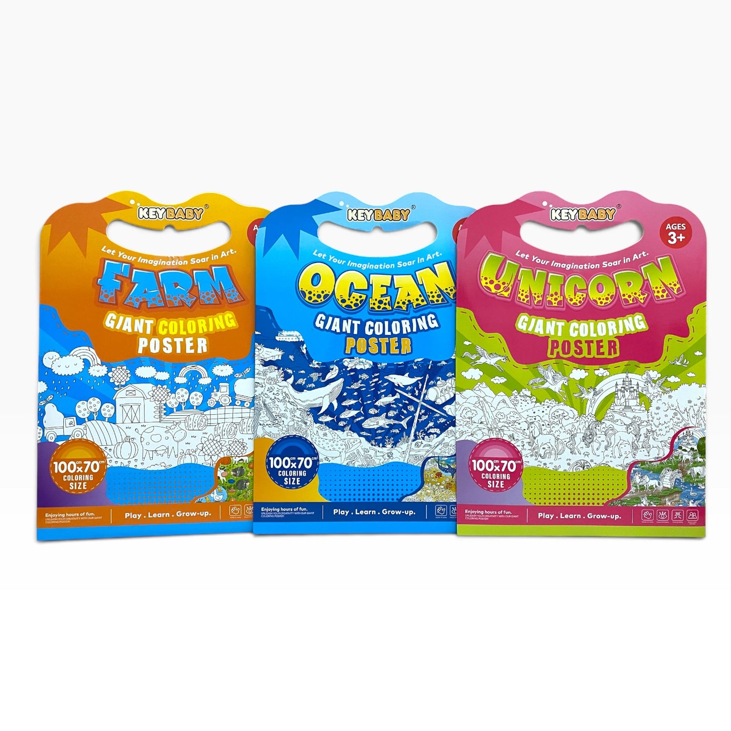 Keybaby Giant Coloring Poster