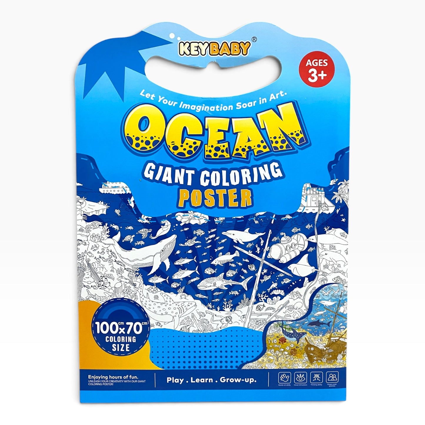 Keybaby Giant Coloring Poster