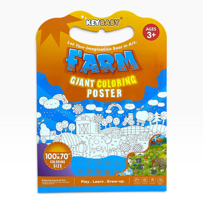 Keybaby Giant Coloring Poster