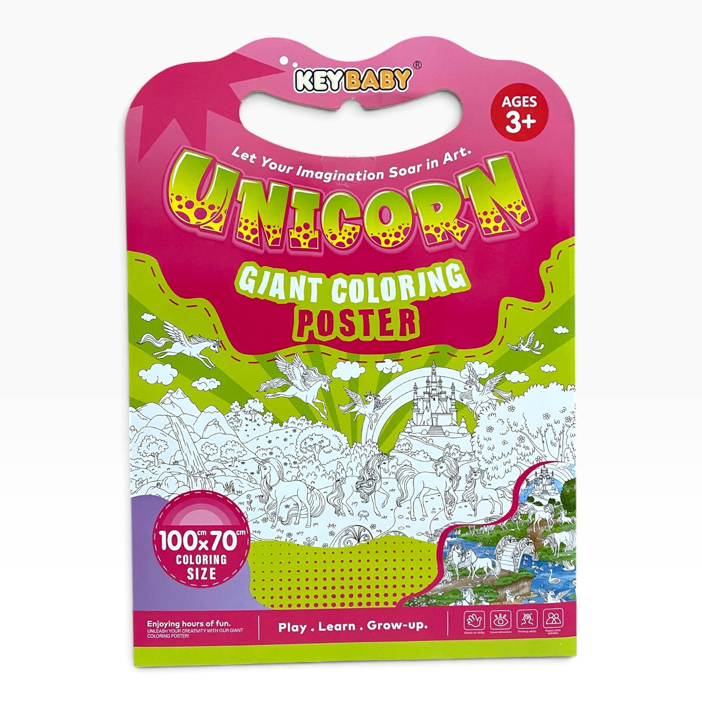 Keybaby Giant Coloring Poster