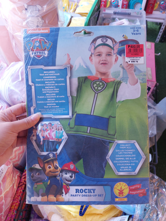 Paw Patrol Rocky Costume