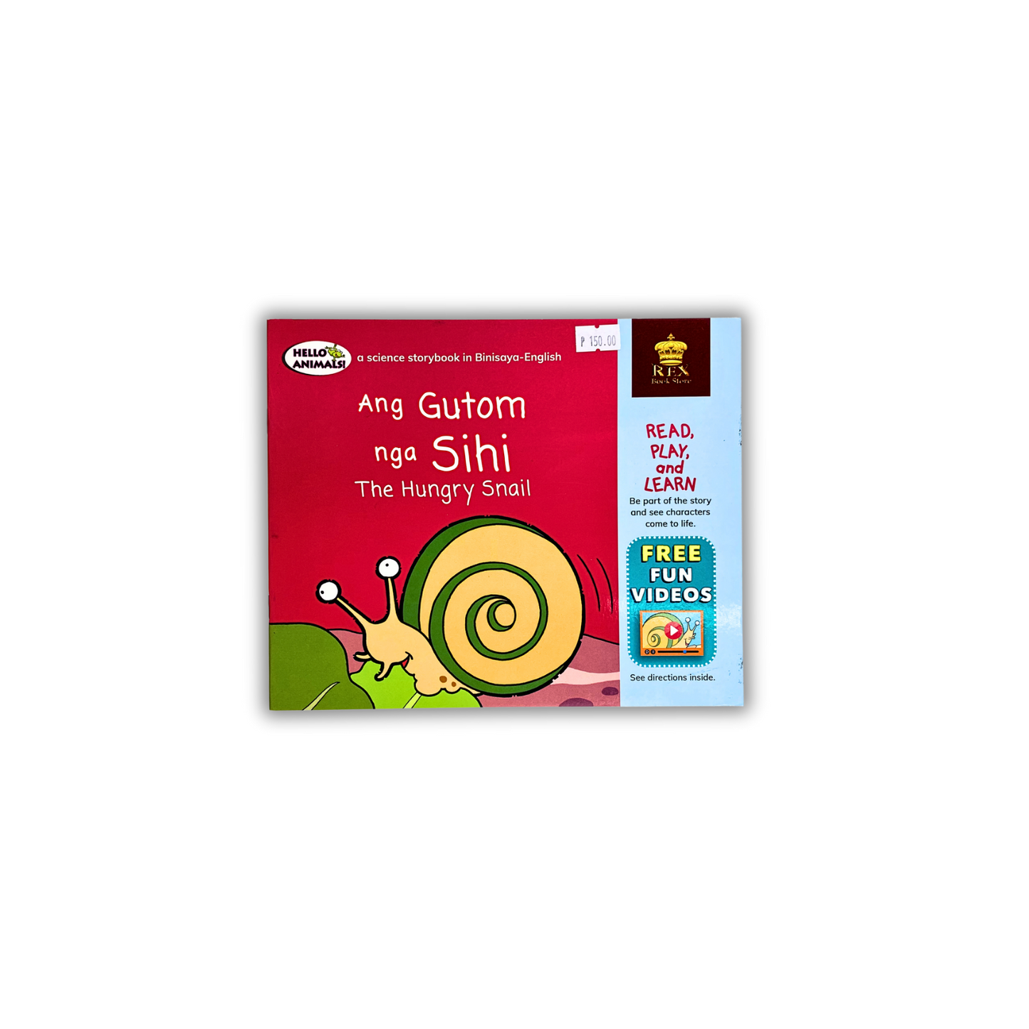 Rex Books Hello Animals Binisaya-English